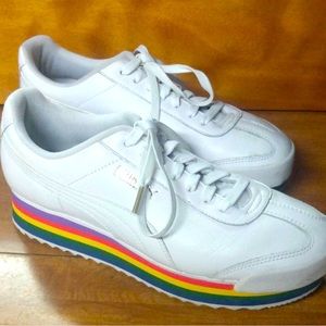Puma Platform Sneakers Rainbow